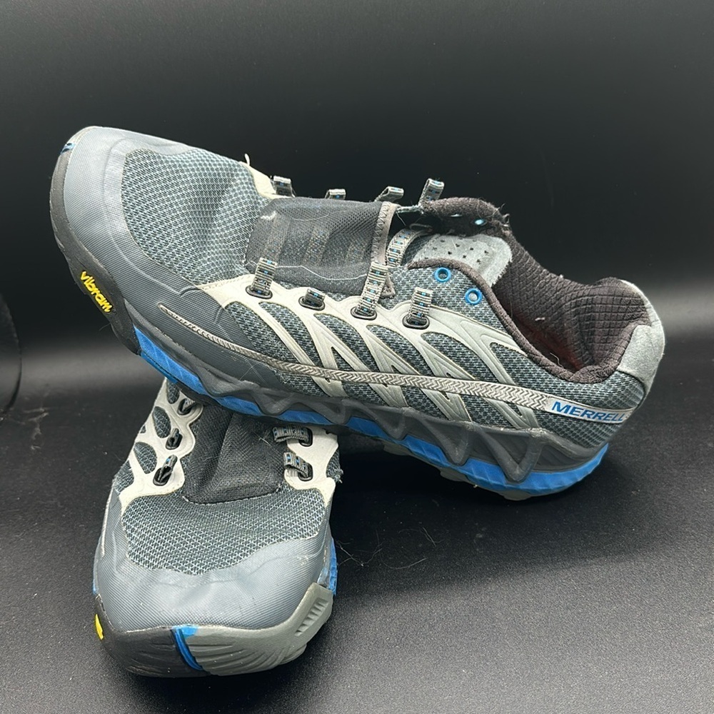 Merrell Men's All Out Peak - Turbulence/Blue size 8